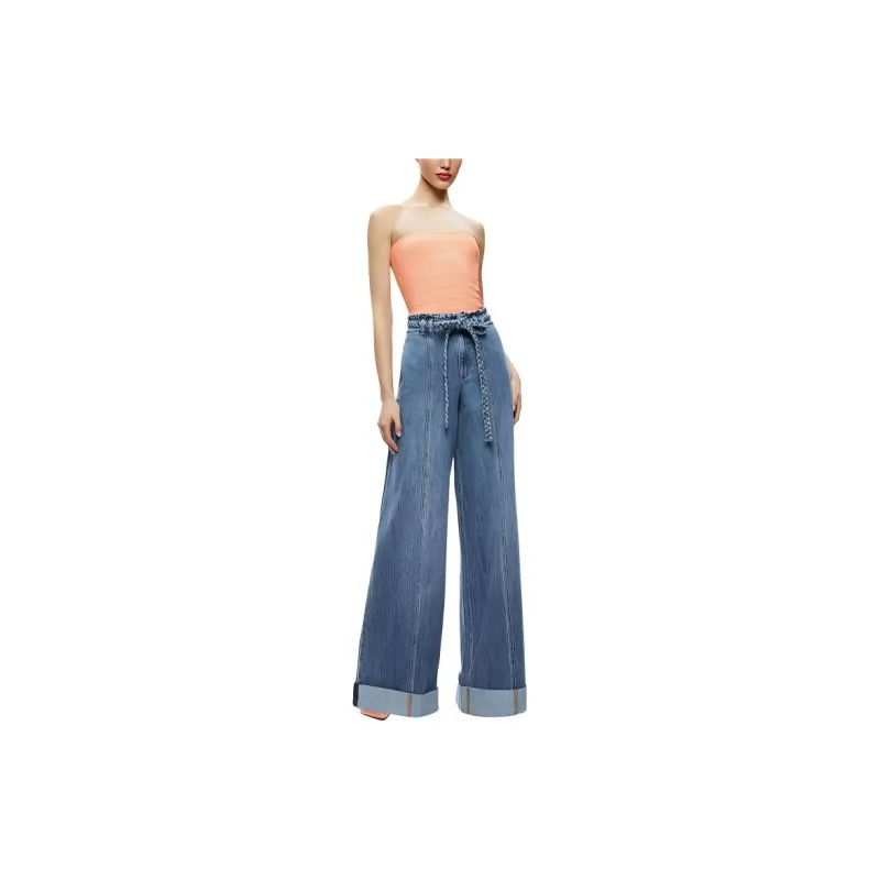 ALICE+OLIVIA Harriet Wide-leg Jeans-2