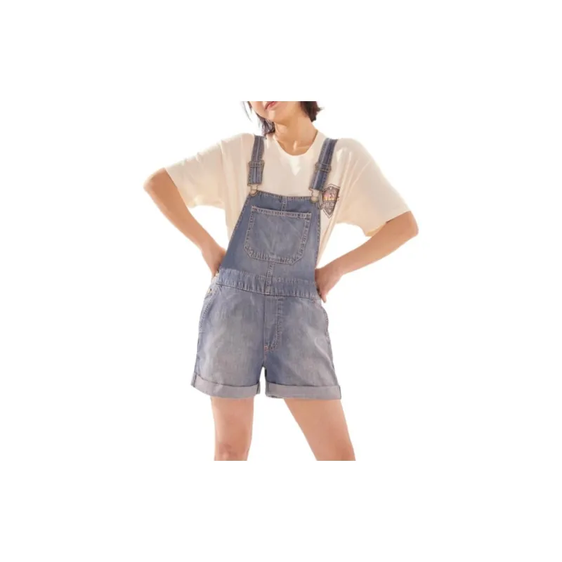 Hollister Denim Shorts Women's Medium Washable-5