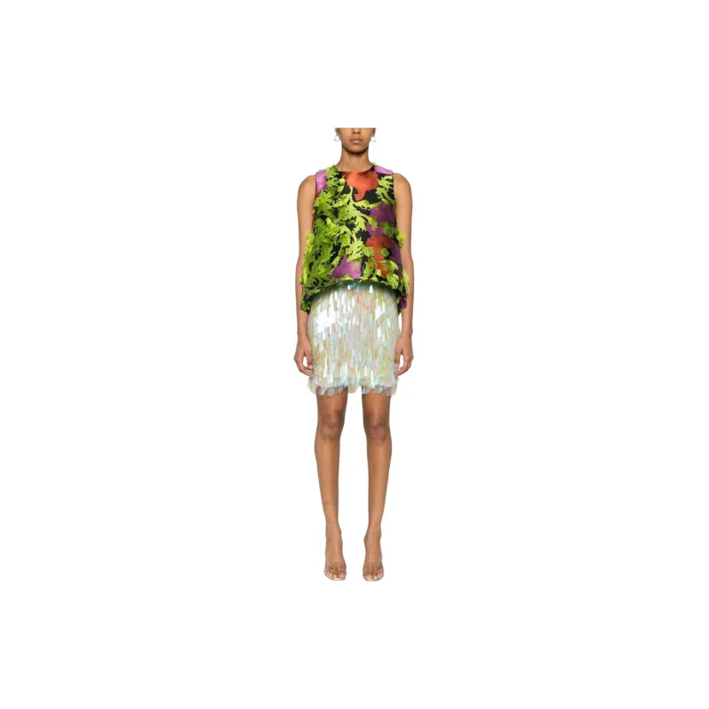 La DOUBLEJ. La Scala Wonderland-pattern Blouse-1