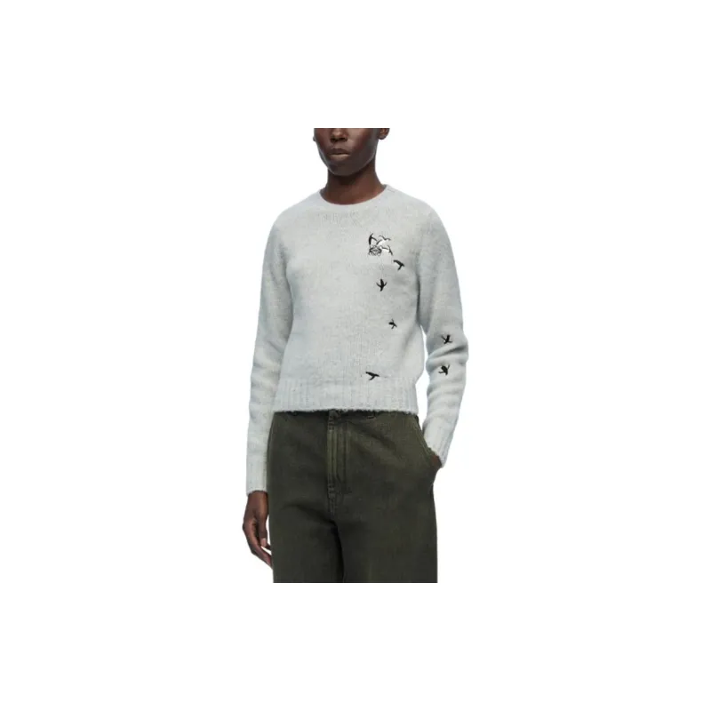 LOEWE FW23 Sweater Women's Gray-2