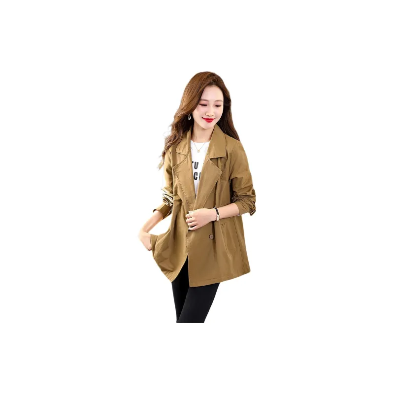 IVENI Jackets & Coats Women's Khaki-9