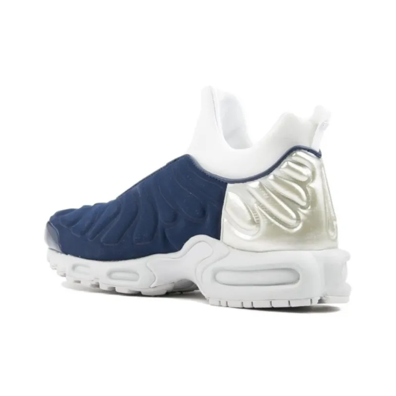Nike Air Max Plus Slip Sp Midnight Navy Metallic Silver Women's-3