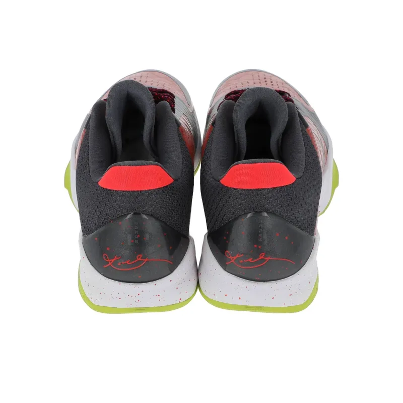 Nike Zoom Kobe 5 Protro PE Wear Resistant Low Top Basketball Shoes Men's Red Black-3
