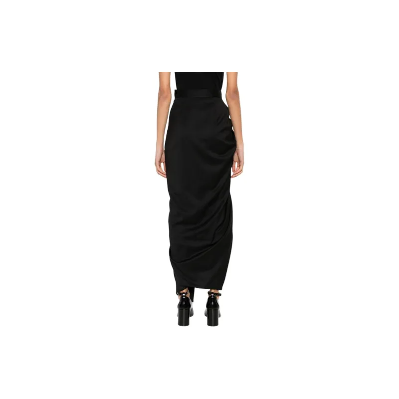 Vivienne Westwood Ruched Detailed Midi Skirt-2