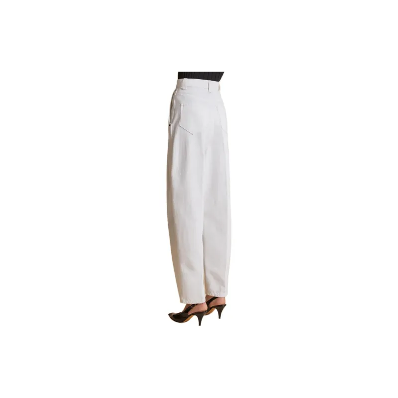 KHAITE Ashford Jean 'White'-2