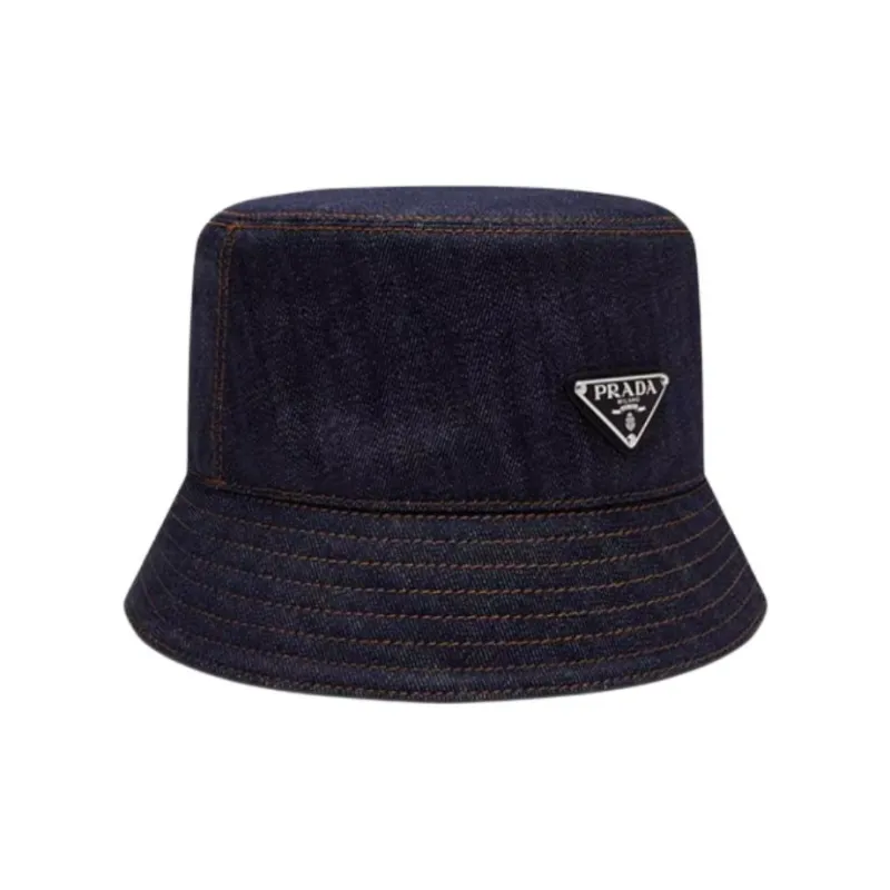 PRADA Selvedge Denim Bucket Hat-1