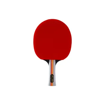 DOUBLEFISH Ping Pong Paddles Unisex All Wood Red Black