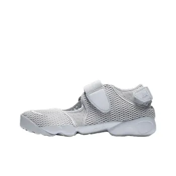 Nike Air Rift Anti Slip Wear Resistant Low Top Casual Shoes Men's Gray