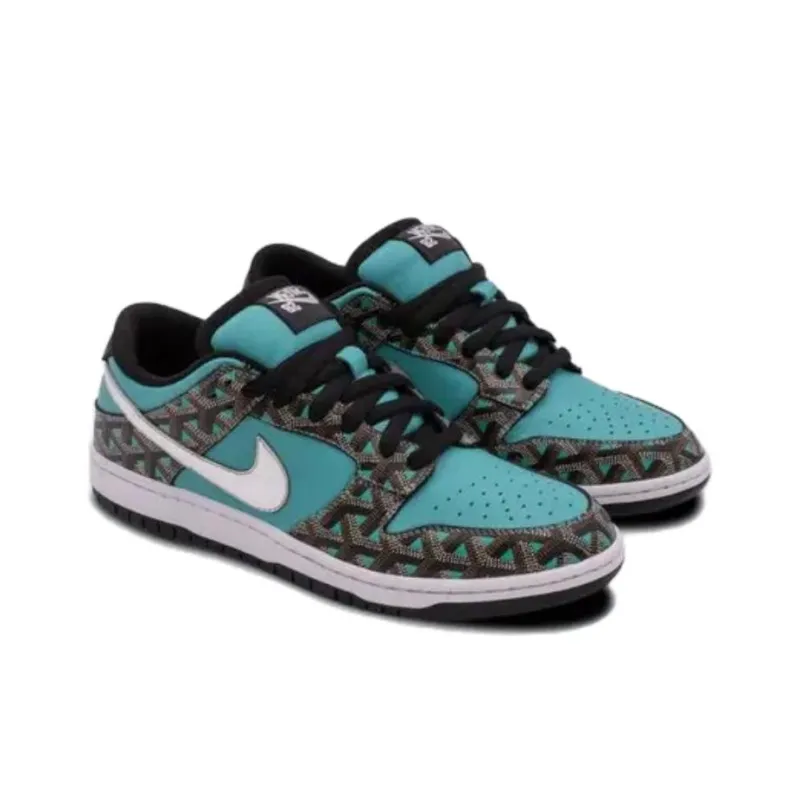 THE SHOE SURGEON x Nike Dunk SB Slip Resistant Low Top Casual Shoes Men's Blue White Gray-2
