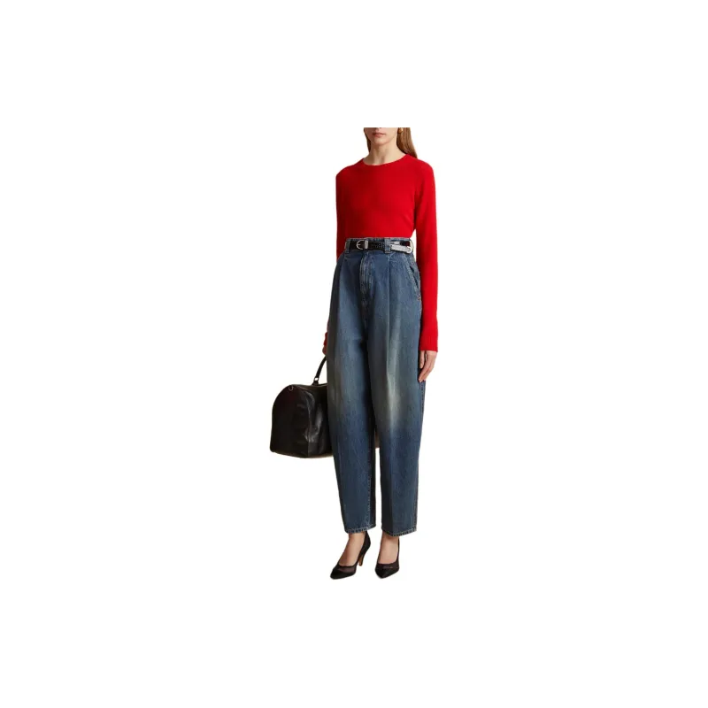 KHAITE The Ashford Tapered Jeans-3