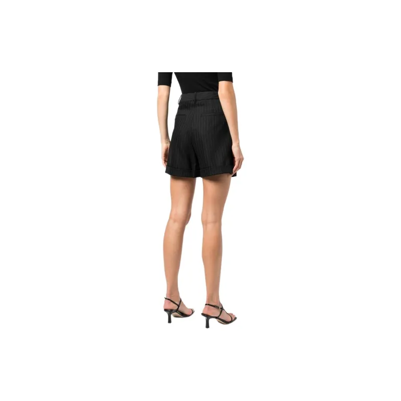 NILI LOTAN Casual Shorts Women's Black-1