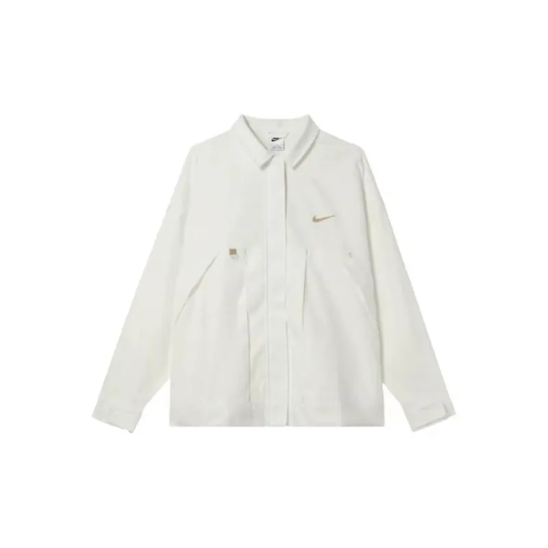 Nike Jackets Men White Includes Necklace-1