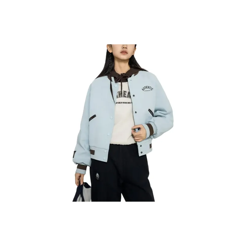 Kappa Baseball Jacket Women's Smolder Blue-3