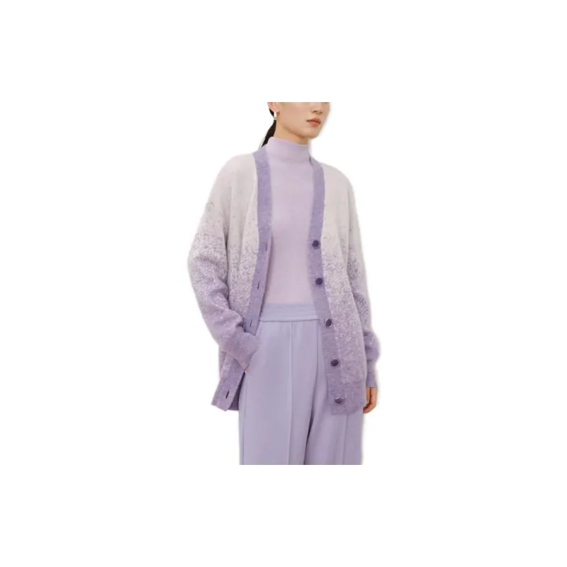 JZ. ANNAKRO Knitwear Women's Flower Purple-1