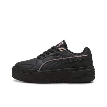 PUMA California Fries Anti Slip Wear Resistant Low Top Skateboard Shoes Women's Black