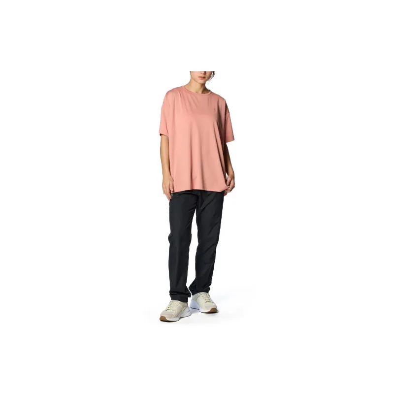 Under Armour Drop Shoulder Sleeve T Shirt Women's Canyon Pink-2
