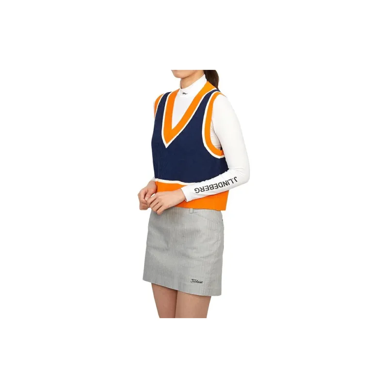 J.Lindeberg Tank Tops Women's Orange-4