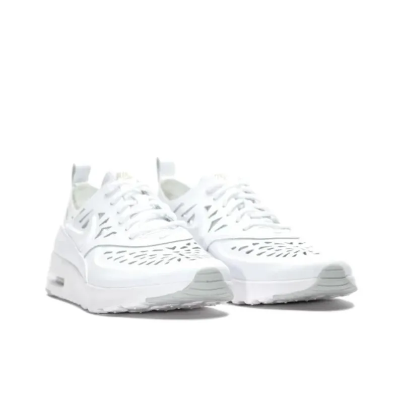 Nike Air Max Thea Anti-Slip Wear-Resistant Low-Top Casual Shoes Unisex White-2