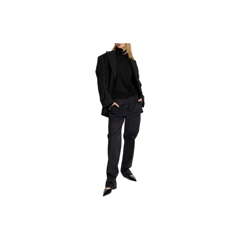 DSQUARED 2 Straight Leg Pleat Detailed Trousers-1
