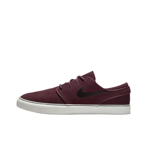 Nike SB Stefan Janoski Skateboard Shoes Unisex Low-Top Deep Burgundy