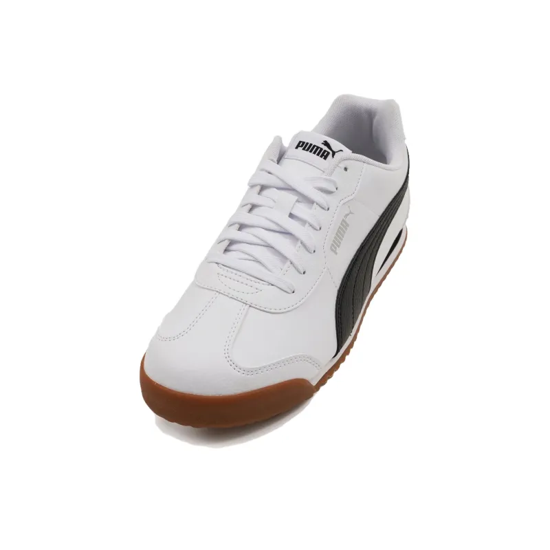 PUMA Turino Cushioning Anti Slip And Wear Resistant Low Top Running Shoes Men's White-2