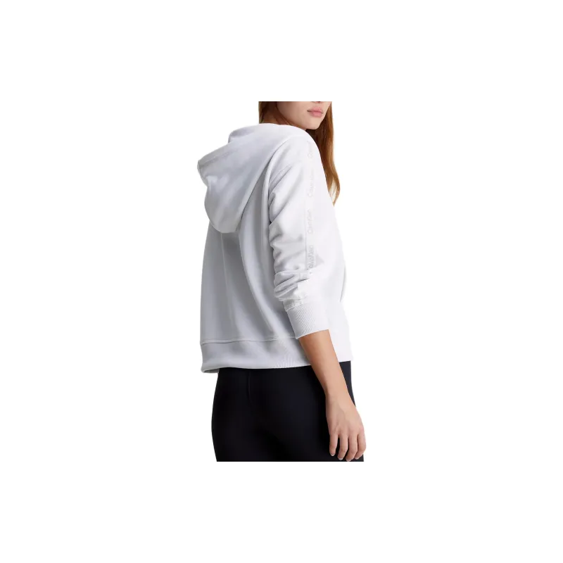 CALVIN KLEIN Sweatshirt Europe Version Women's Bright White-3