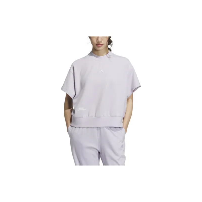 Adidas T Shirts Women's Purple-2