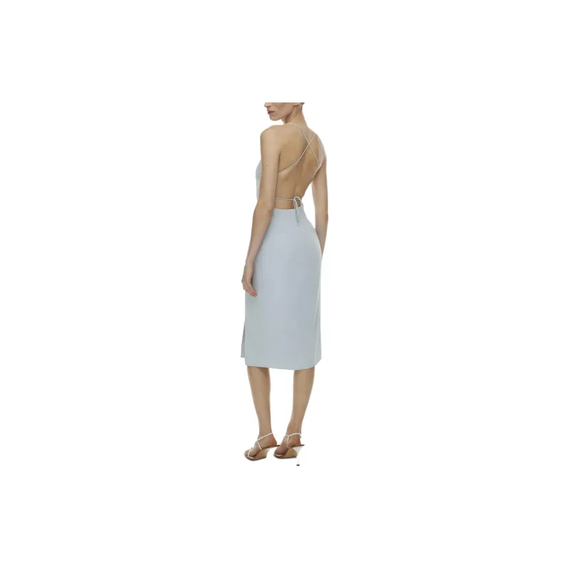 ARITZIA Babaton Success Dress Slip Dresses Women's Dew Blue-3
