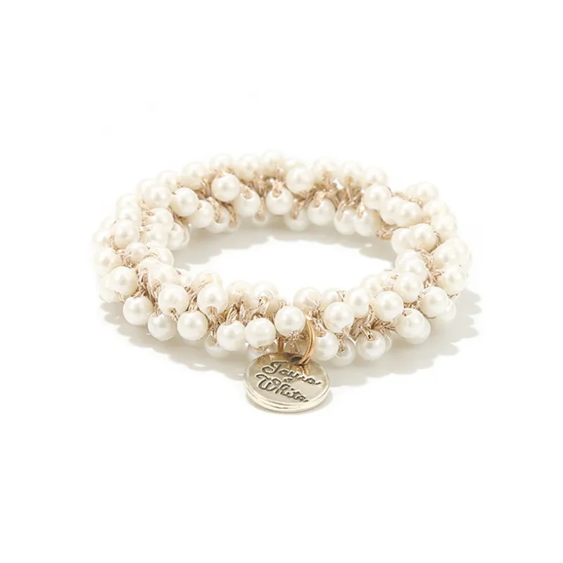Like A Dream Faux Pearl Hair Tie Women's-4