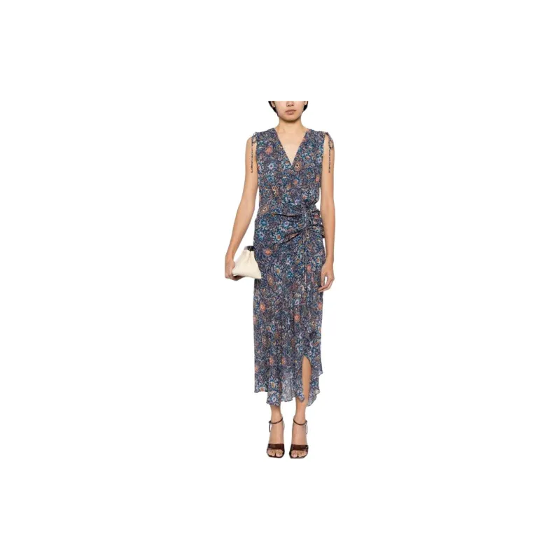 VERONICA BEARD Dovima Floral-print Dress-1