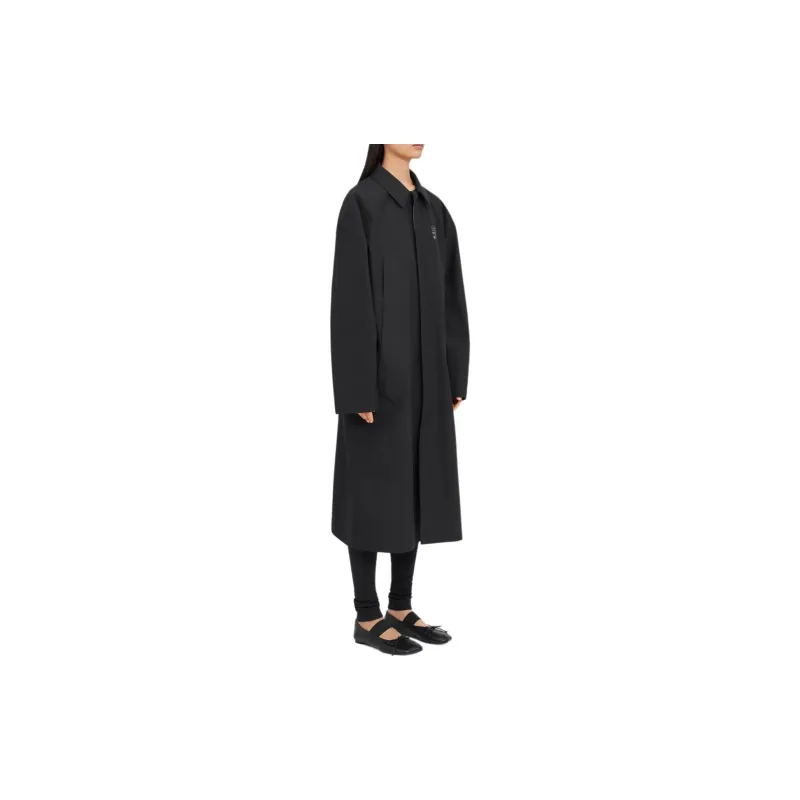 MM6 Maison Margiela X Salomon Logo Printed Trench Coat-3