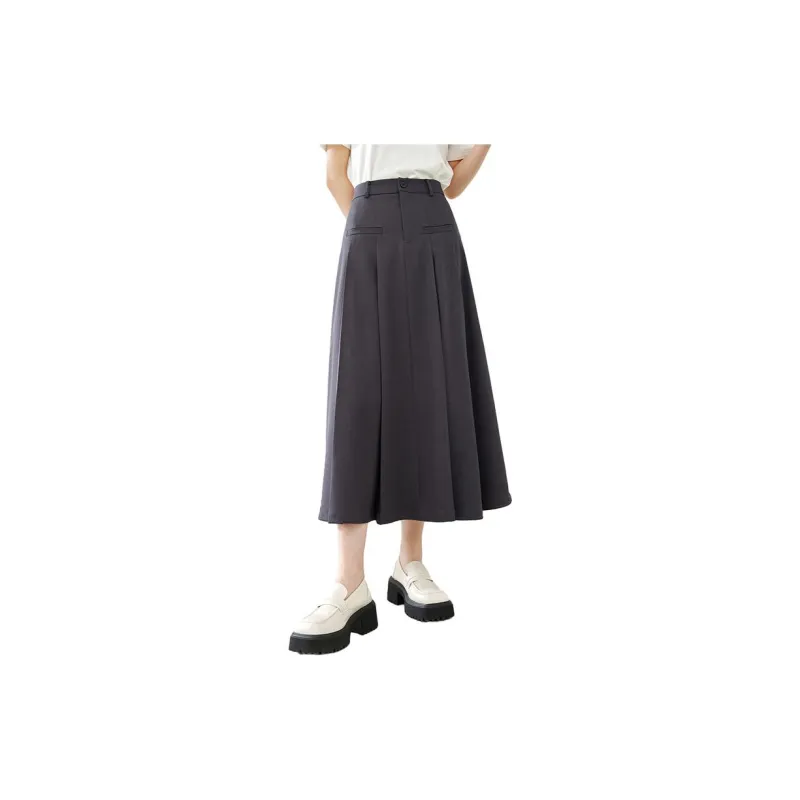 VIMLY Casual Long Skirts Women's-1