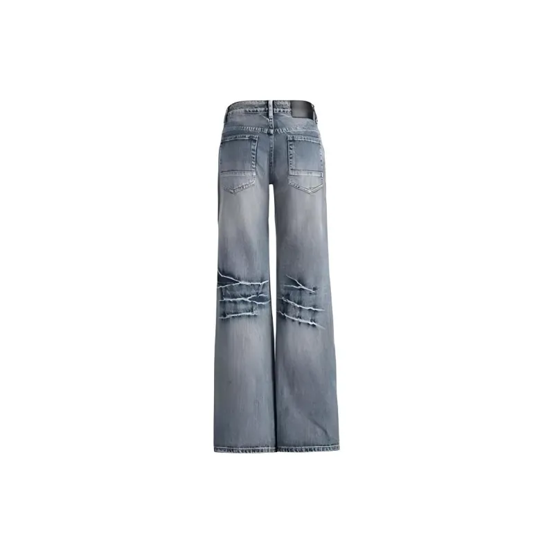 YINLEI Jeans Women's Blue-1
