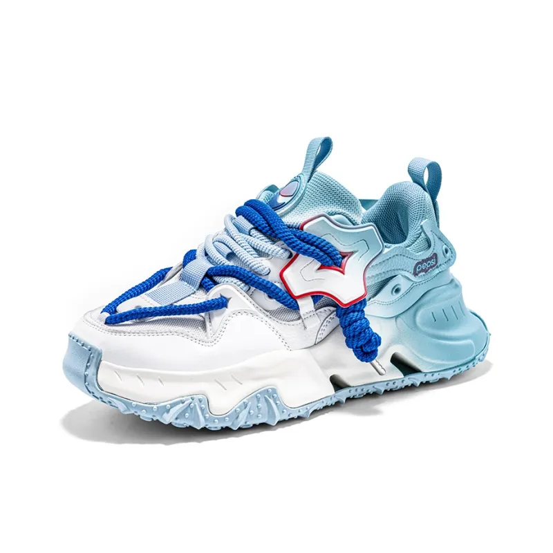 Pepsi Jelly Color Series Cushioned Slip-Resistant Abrasion-Resistant Low-Top Chunky Sneakers Unisex Exclusive Box-44