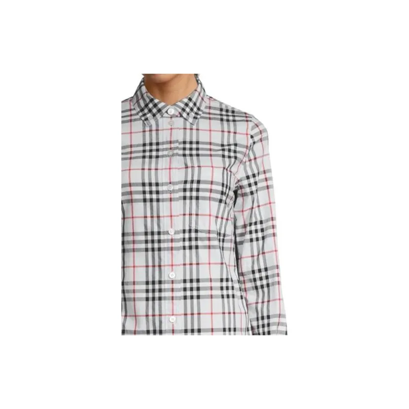 Burberry Shirts Women's Blue-3