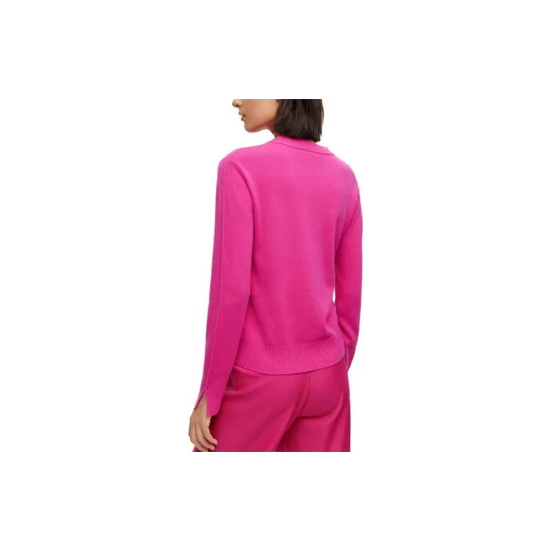 HUGO BOSS Logo plaque Cashmere Jumper-3