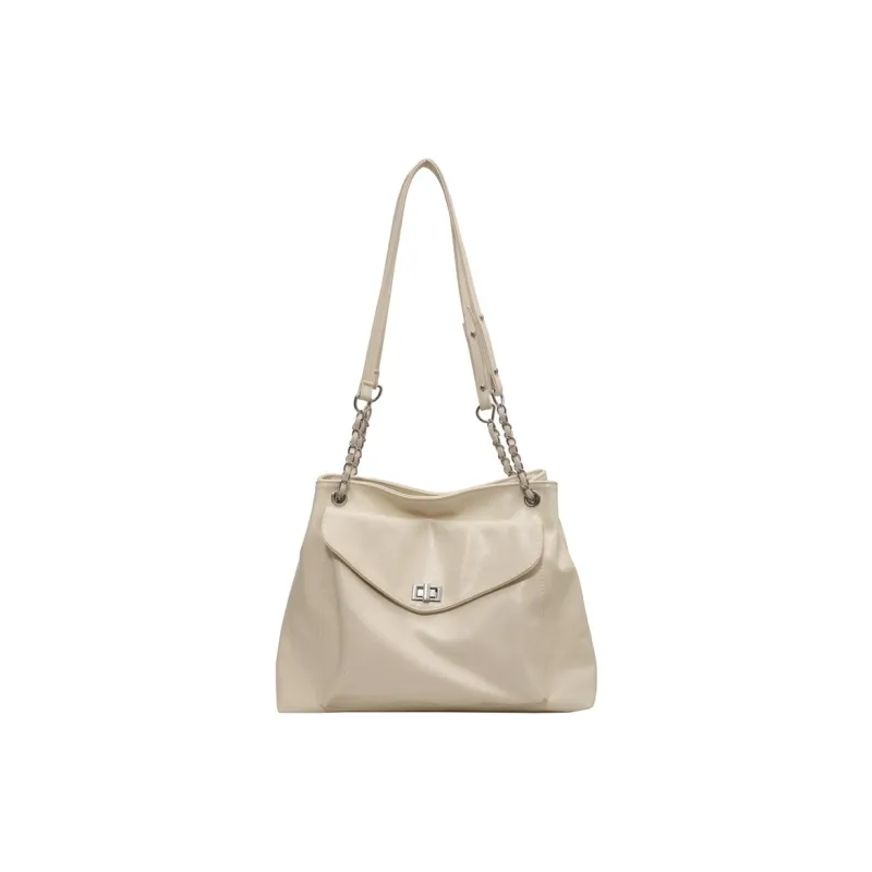 NOMK PU Shoulder Bag Handbag Crossbody Bag Women's Black/Pink/Silver/White/Green/Brown-14
