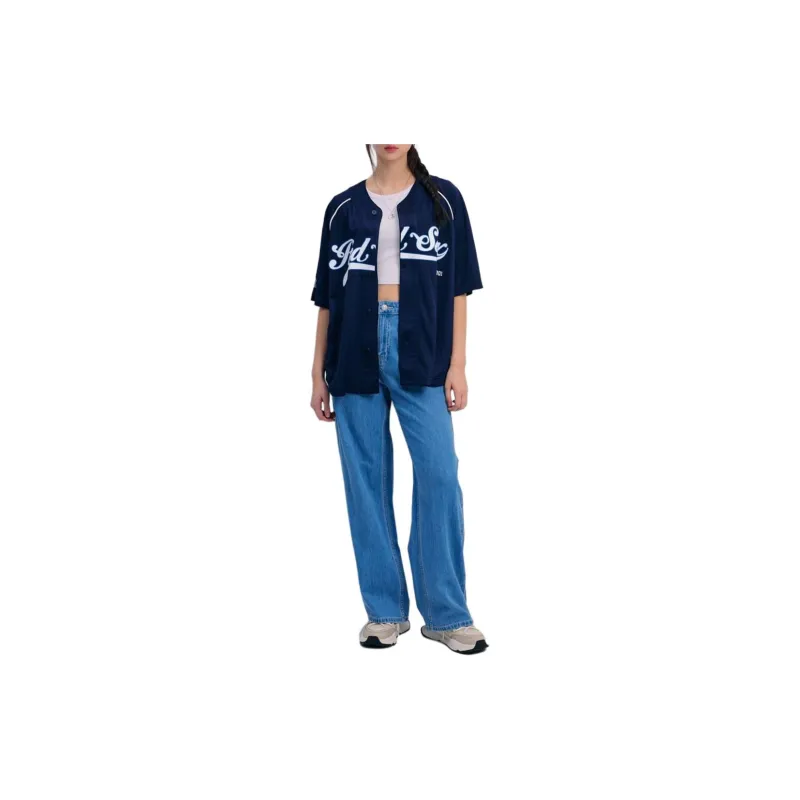 MLB New York Yankees SS24 Jeans Women's Light Blue-4