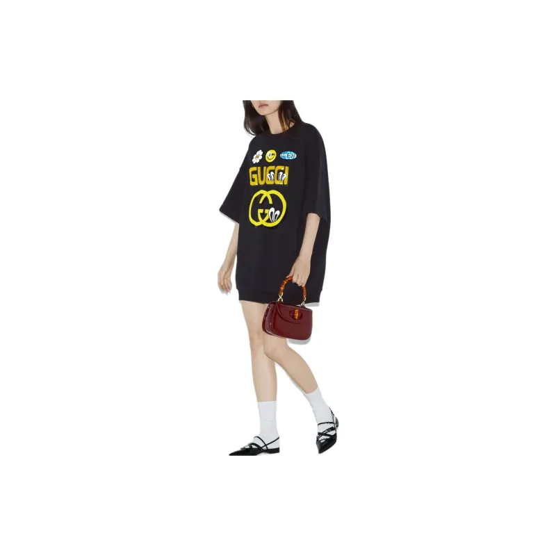 GUCCI SS24 Sweatshirt Women's Black-2