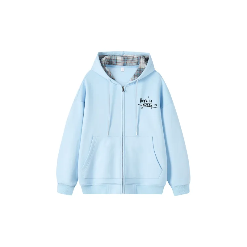 Qnxeey Sweatshirts Unisex-17