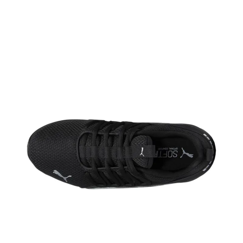 PUMA Axelion Cushioning Wear-Resistant Low-Top Running Shoes Women's Black-3