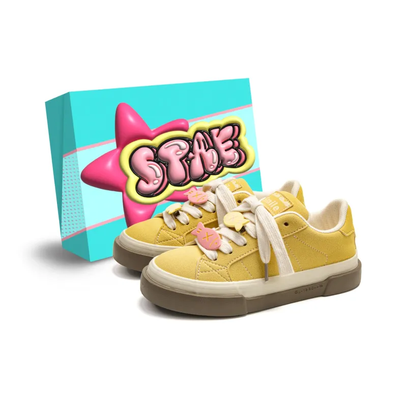 STAE Anti-Slip Wear-Resistant Low-Top Skateboard Shoes Women's-30