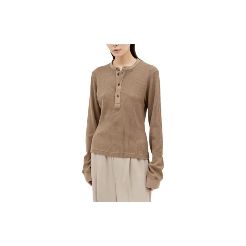 Acne Studios Polo Shirt Women's Brown-1