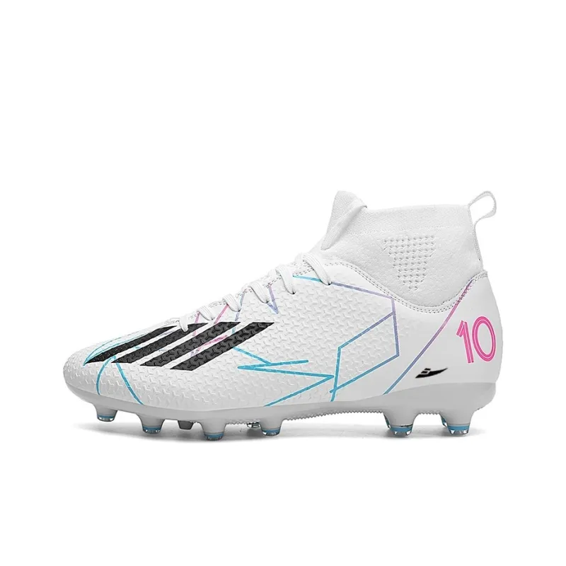 Kuding FG Rubber Long Studs Artificial Ground Natural Ground Coverage Impact-Resistant Soccer Shoes Unisex-4