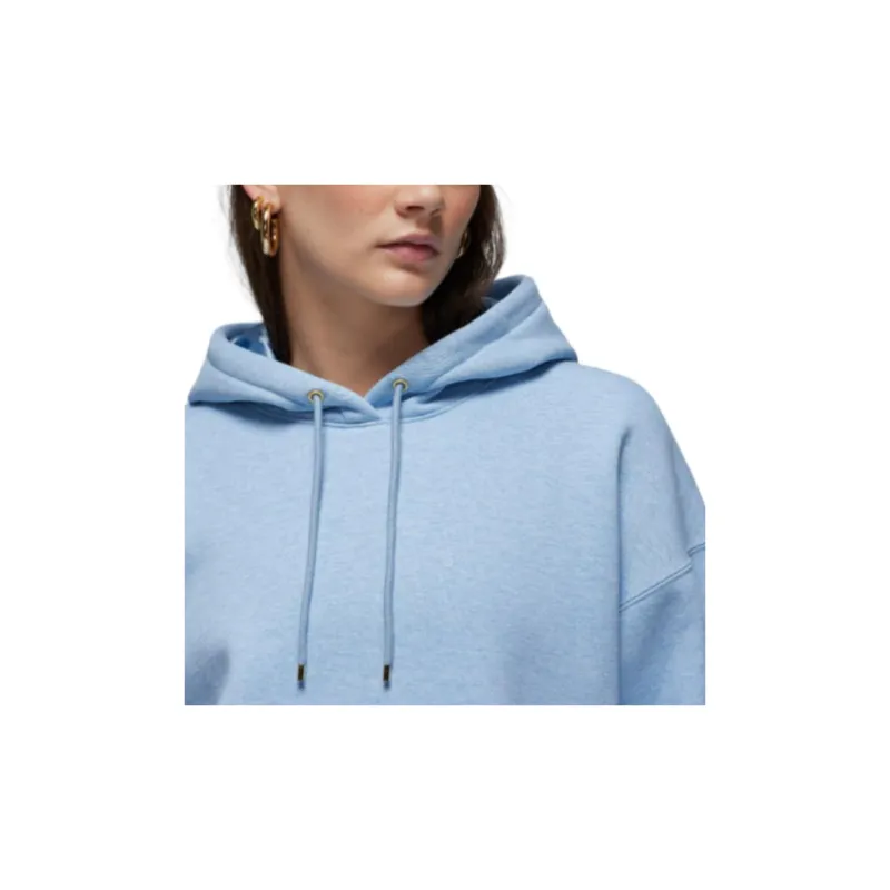Jordan Flight Fleece Sweatshirt Women's Blue Gray-3