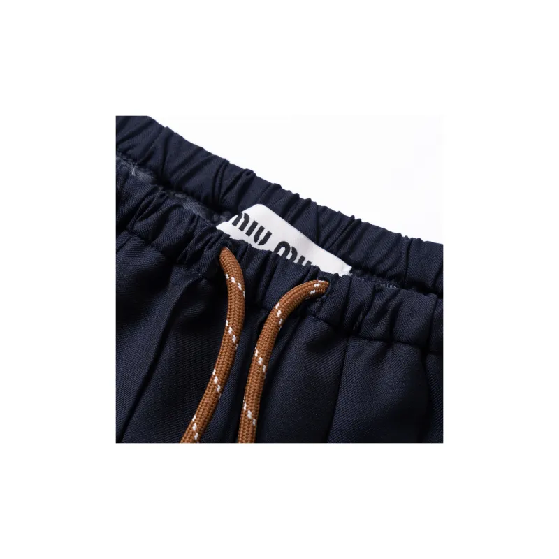 MIU MIU Casual Short Skirts Women's Blue-4