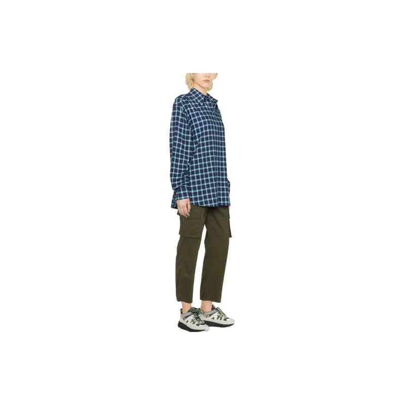 NATASHA ZINKO Check-print Oversized Shirt-3