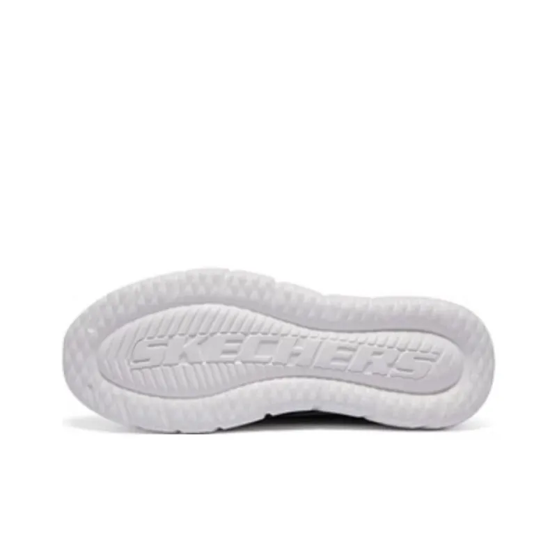 Skechers Del Retto Anti-Slip Wear-Resistant Low-Top Casual Shoes Men's Gray-4