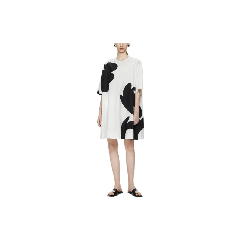 Jiangnan Commoner Short-Sleeved Dresses Women's-1
