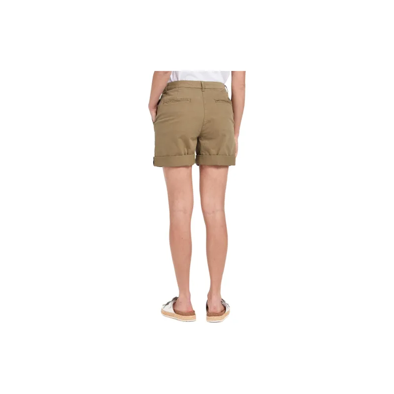 BARBOUR Chino Shorts Casual Shorts Women's Brown-3